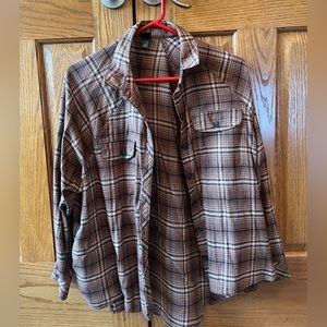 Wild Fable Brown Flannel